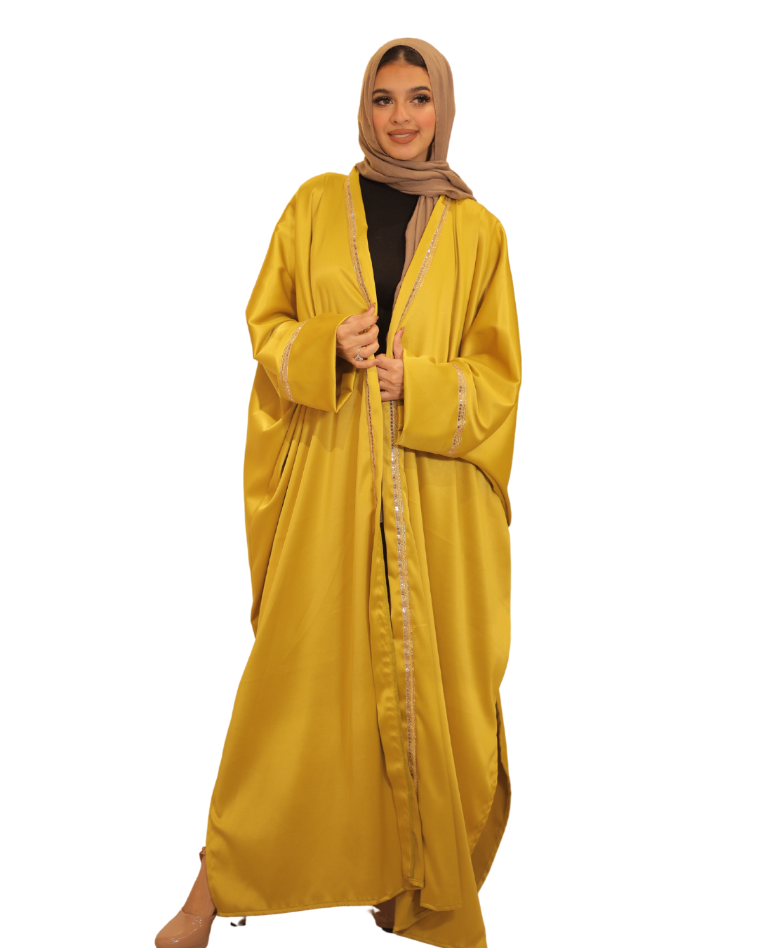 Women Long Sleeves Abbya Yellow