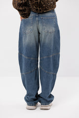 Panelled Baggy Jeans
