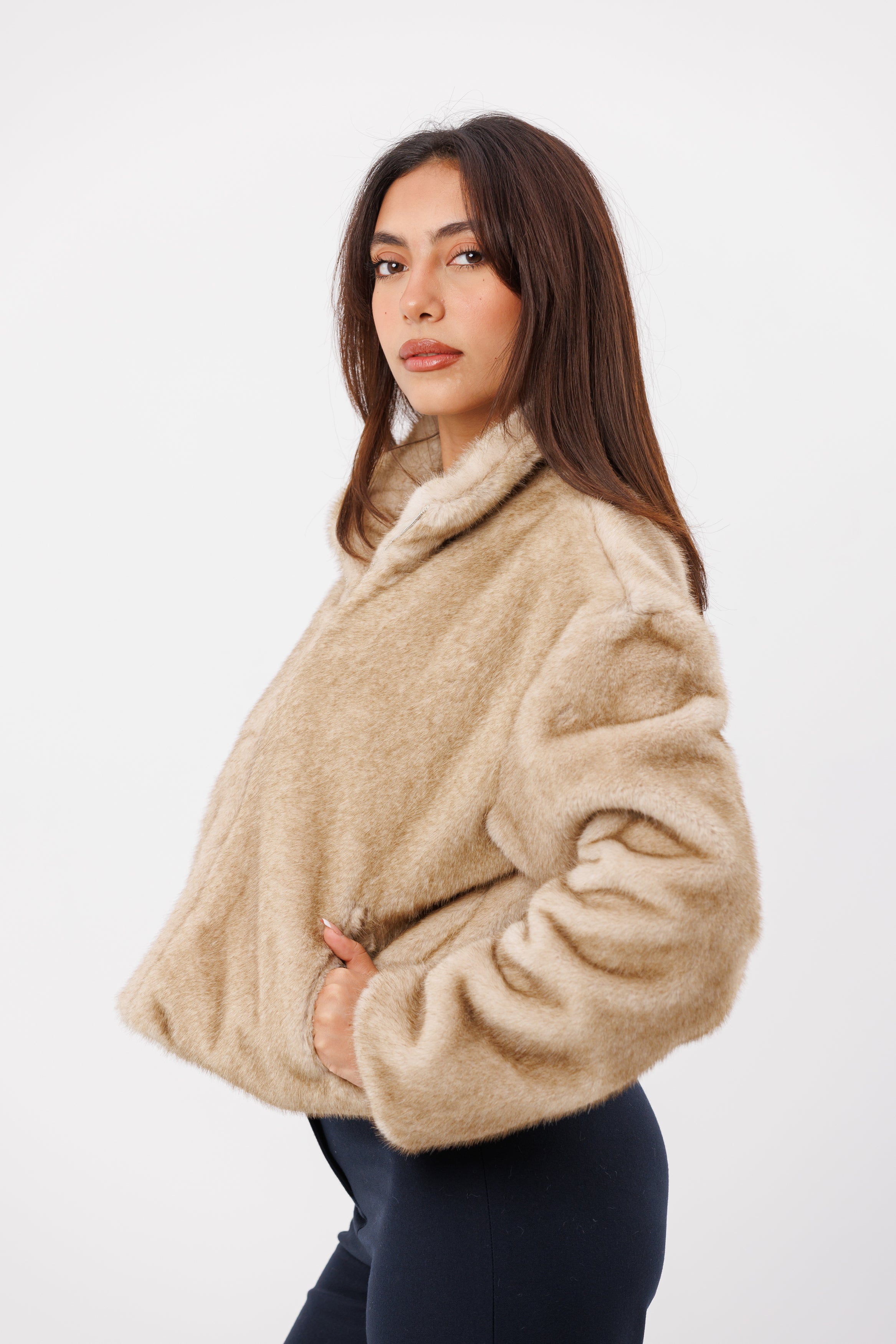 Faux Fur Jacket