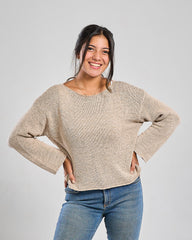 Casual Boatneck Pullover