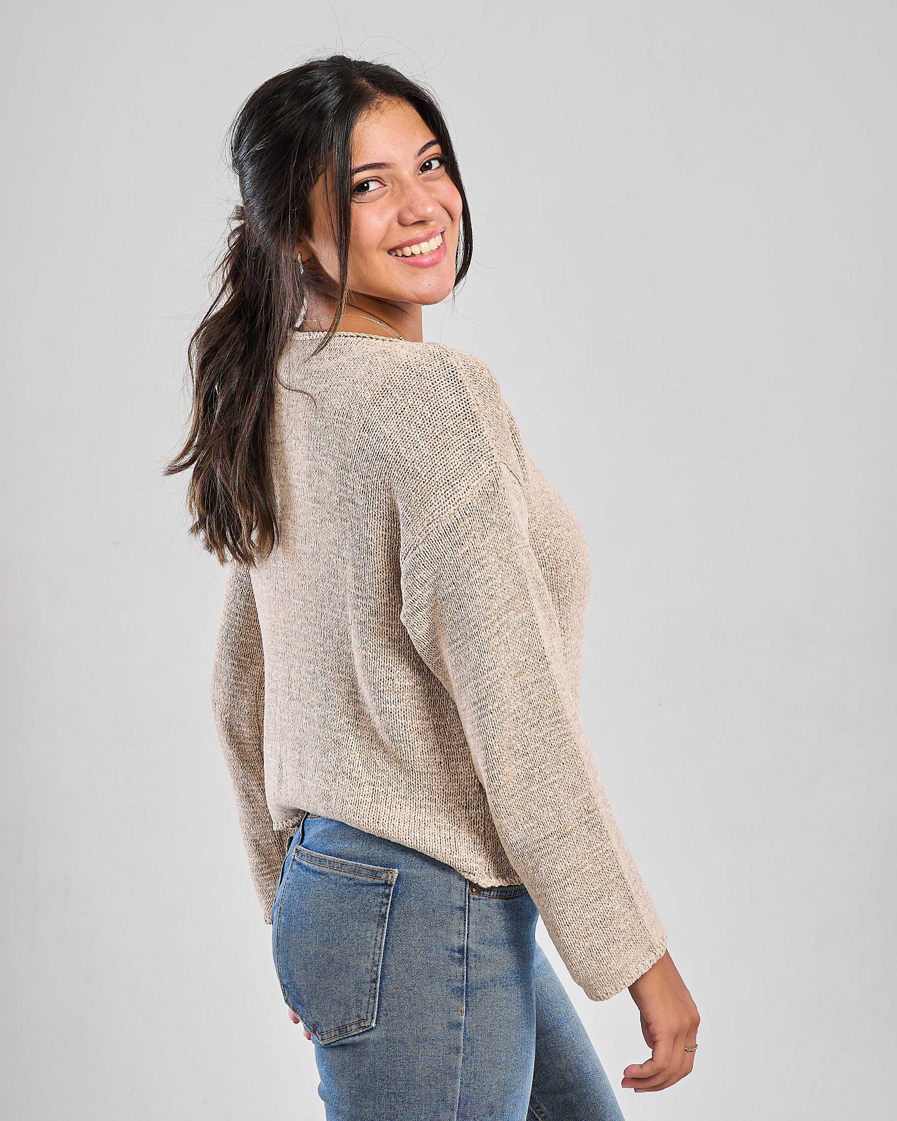 Casual Boatneck Pullover