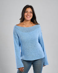 Casual Boatneck Pullover