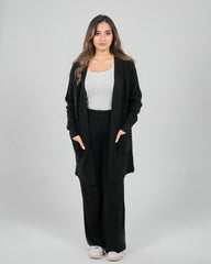 Classic Drape Cardigan Set