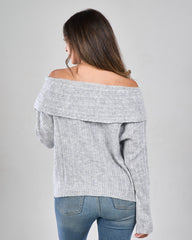 Off-Shoulder Pullover