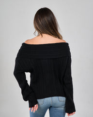 Off-Shoulder Pullover