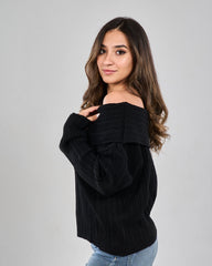 Off-Shoulder Pullover