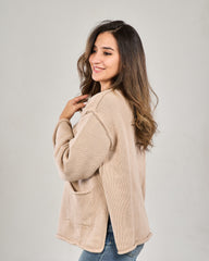 Plain Pocketed Pullover