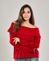 Off-Shoulder Pullover