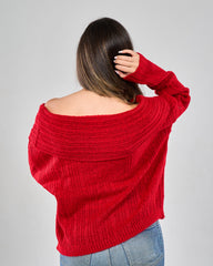 Off-Shoulder Pullover