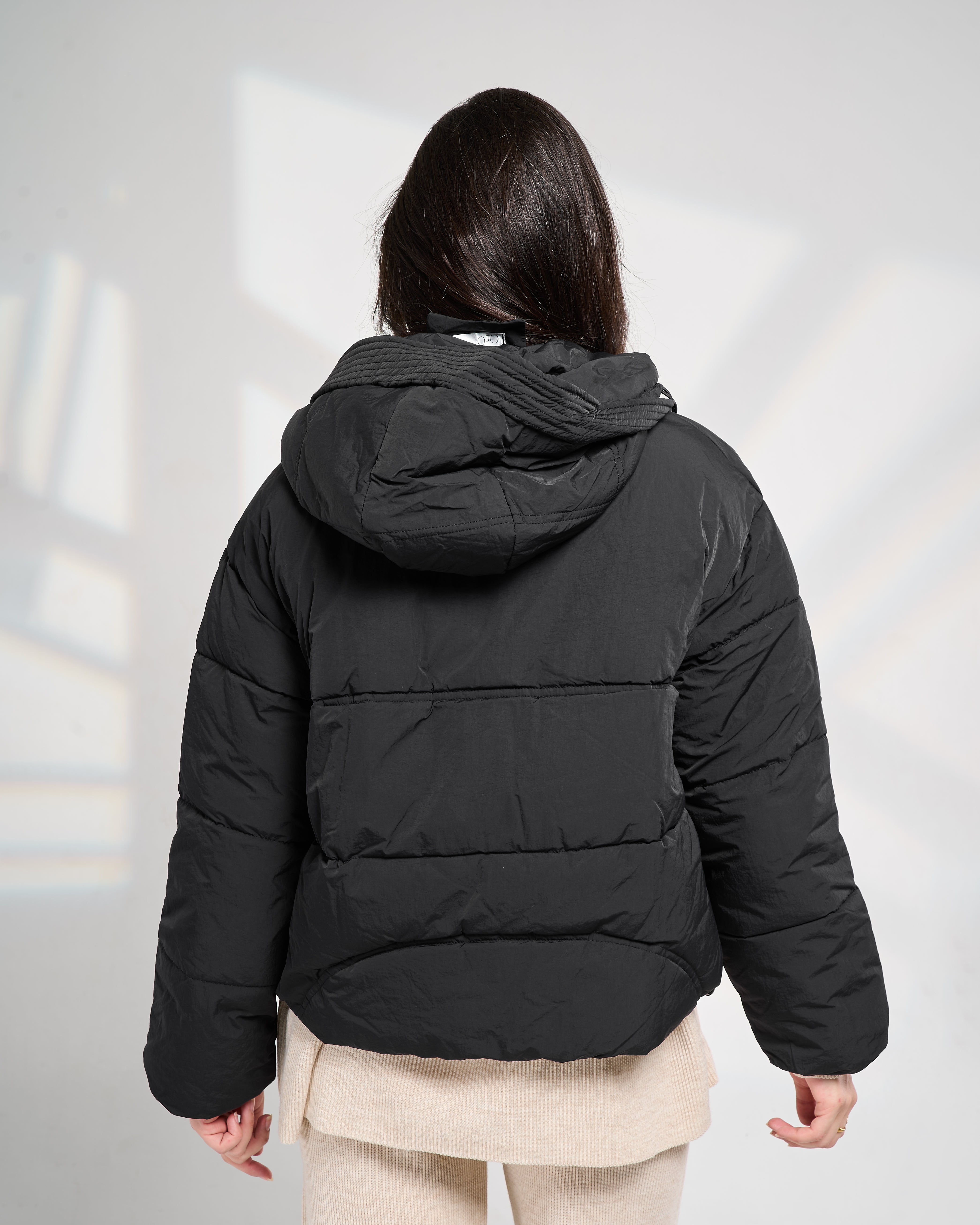 Cleo black puffer jacket