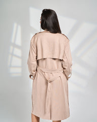 Double-Breasted Trench Coat