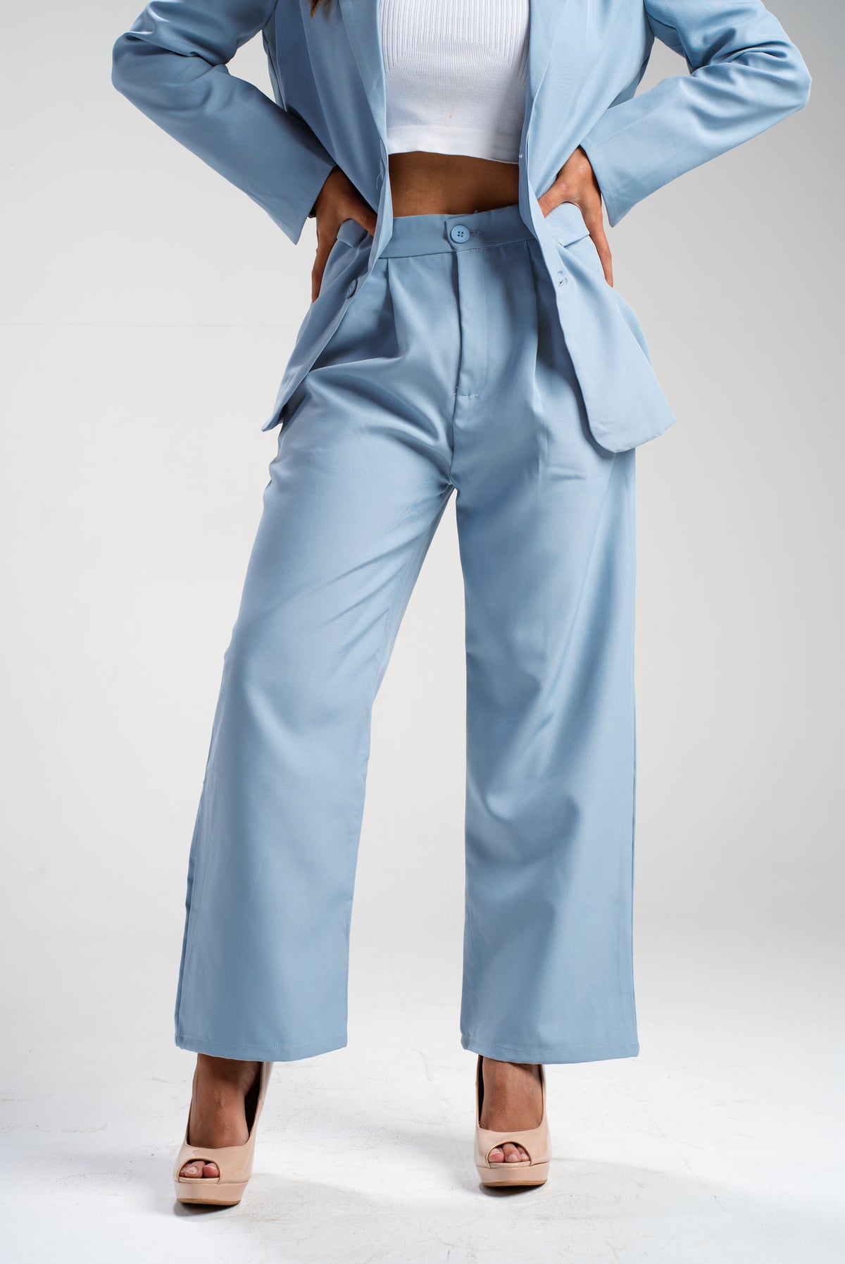 Cleo Baby Blue Pants