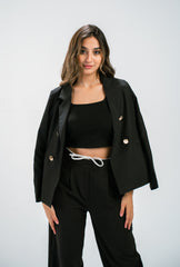 Cleo Black Blazer