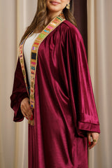 Burgundy Kaftan