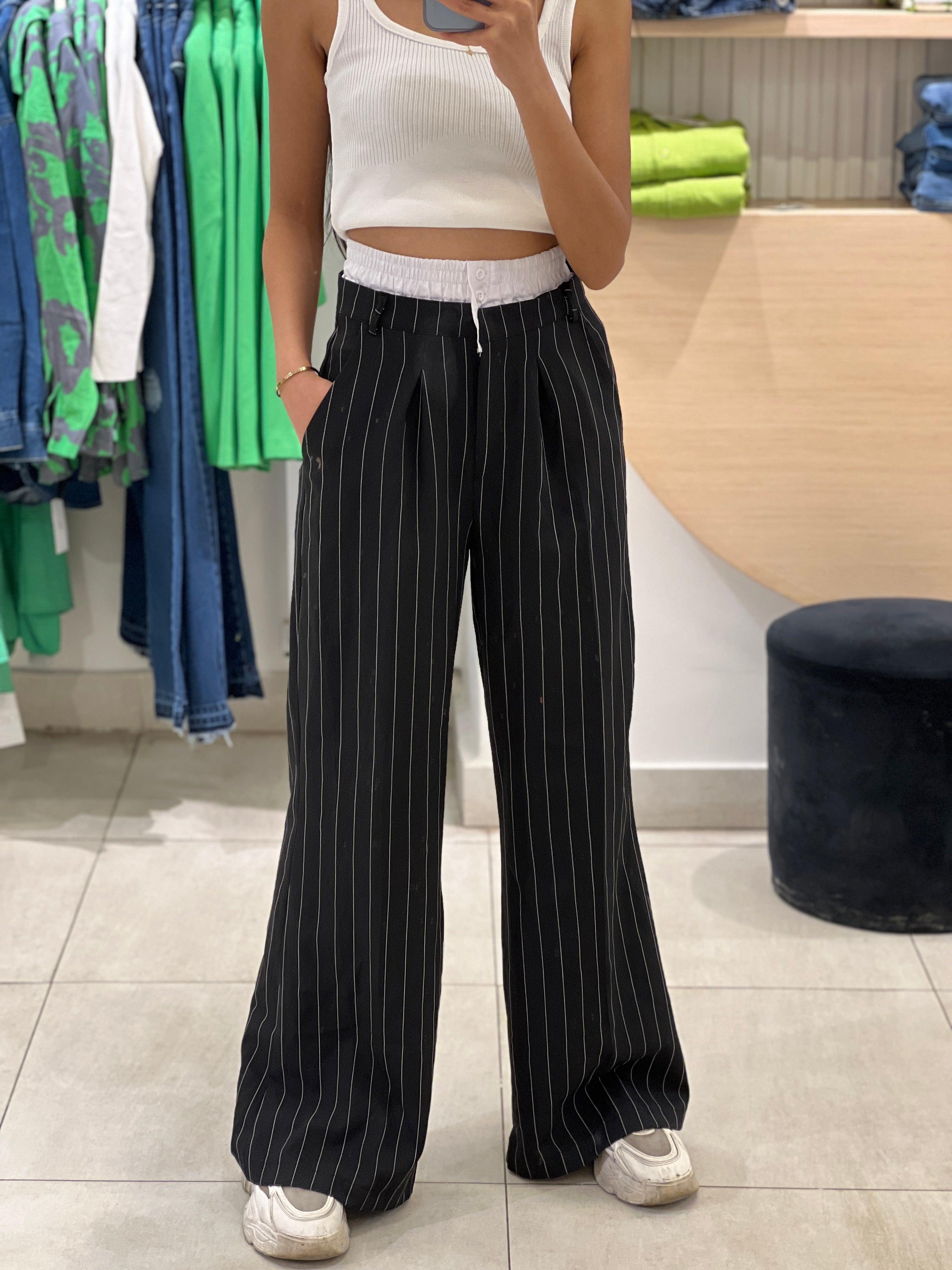 Cleo Striped Pants