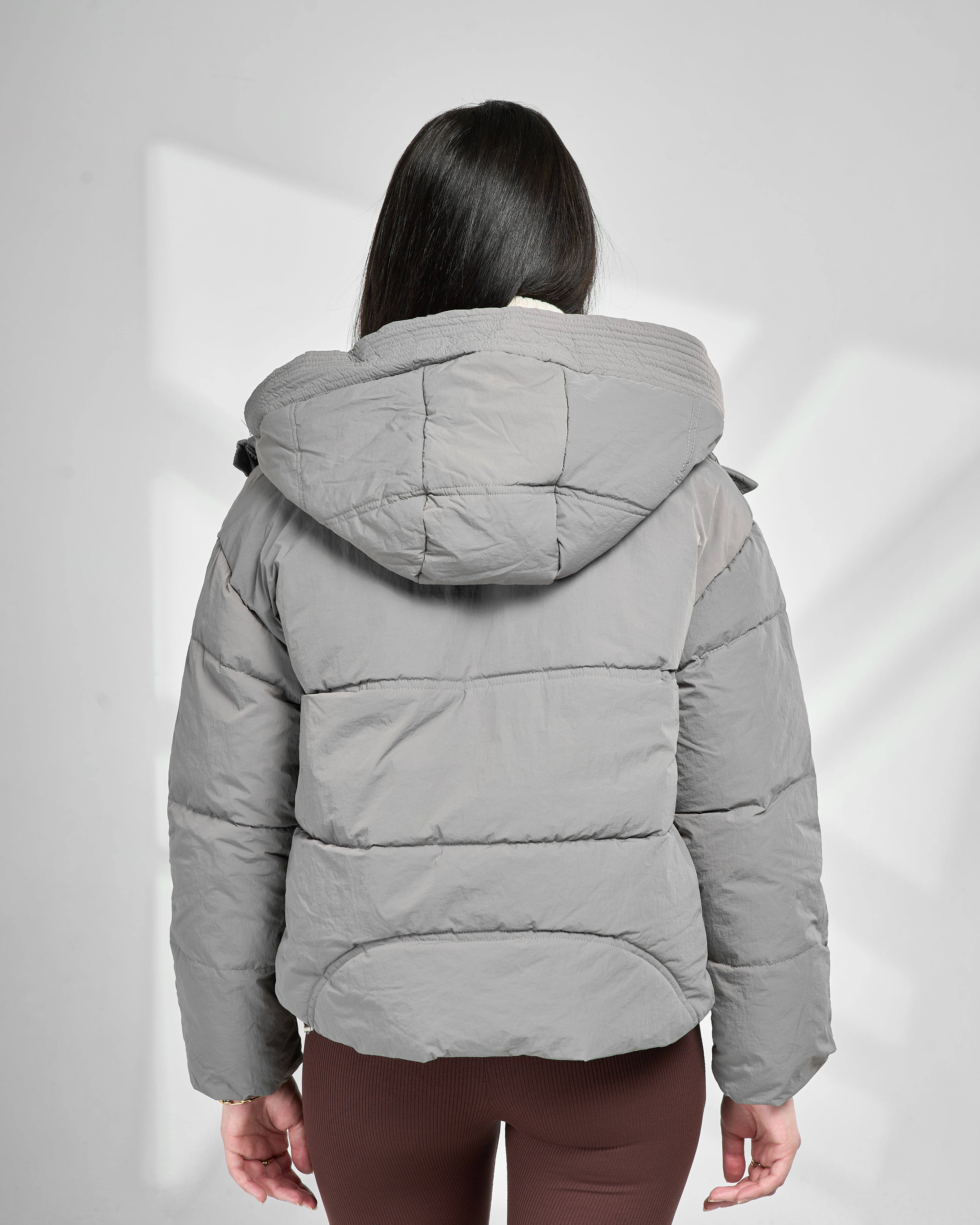 Cropped Puffer Jacket