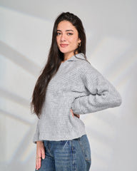 Classic V-Neck Knit Pullover