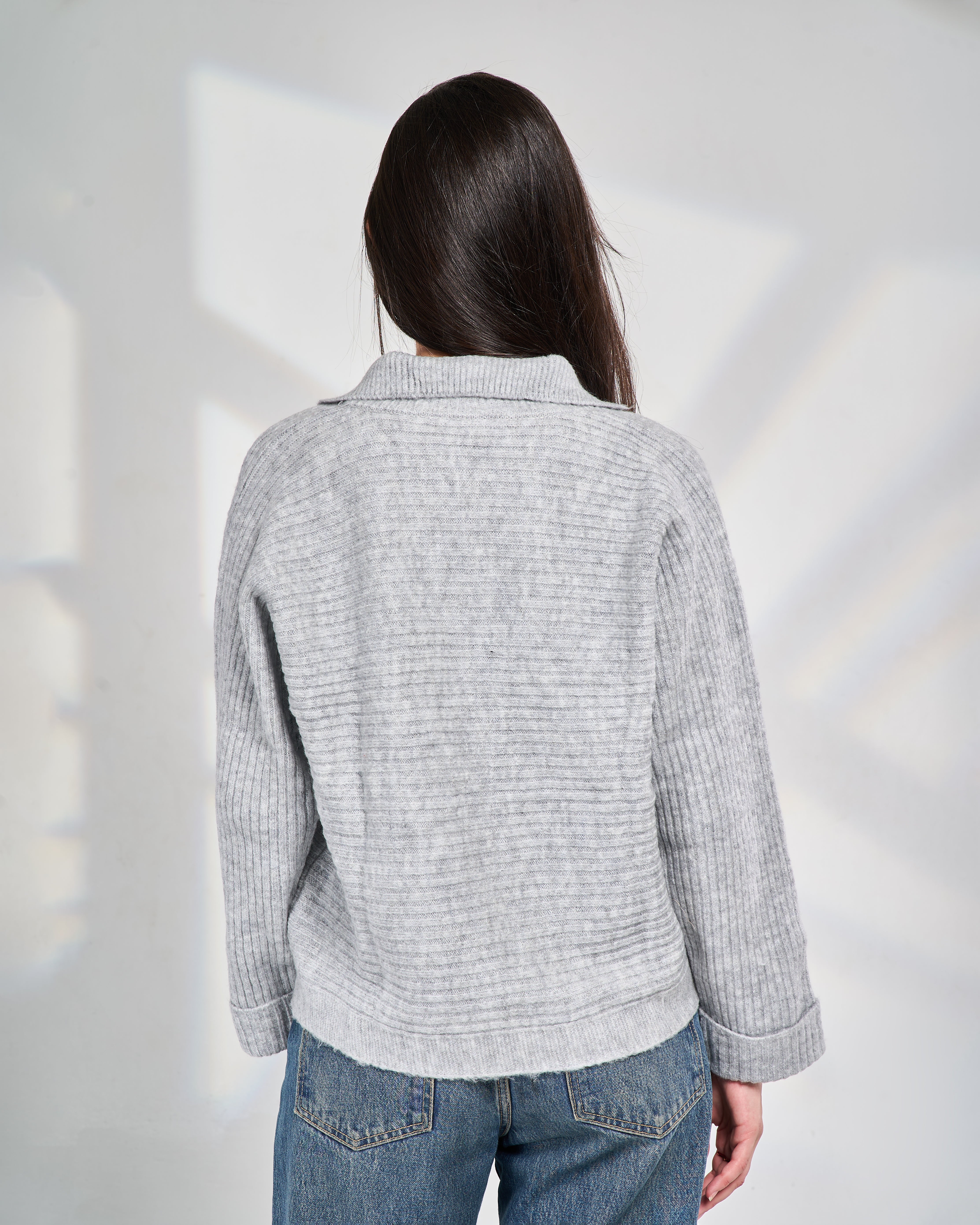 Classic V-Neck Knit Pullover