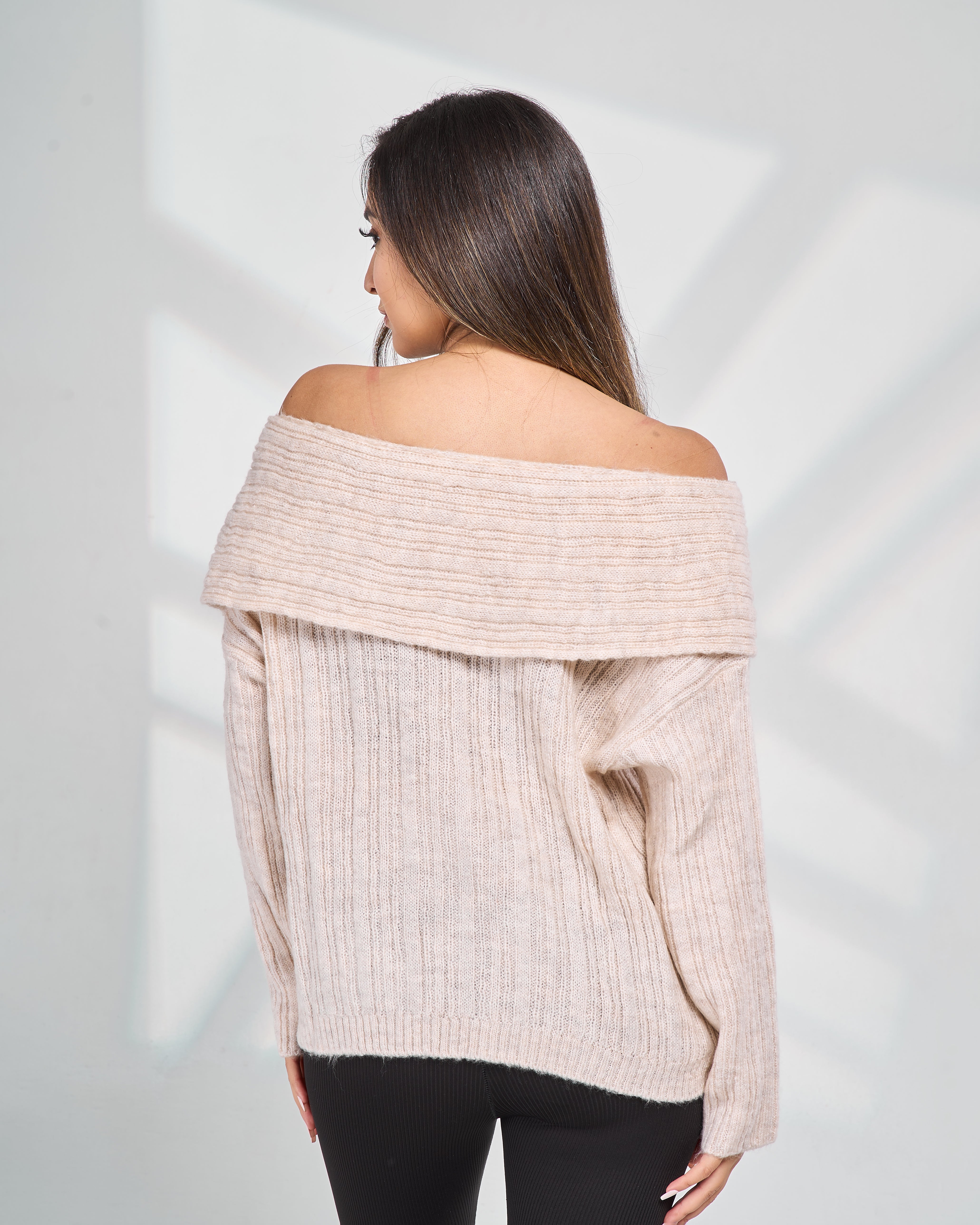 Off-Shoulder Pullover