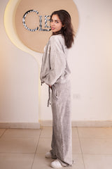 Acid Wash Velour Tracksuit