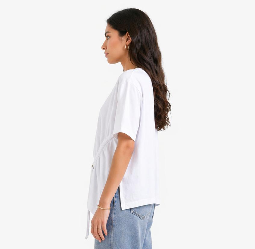 Side Ruched T-Shirt