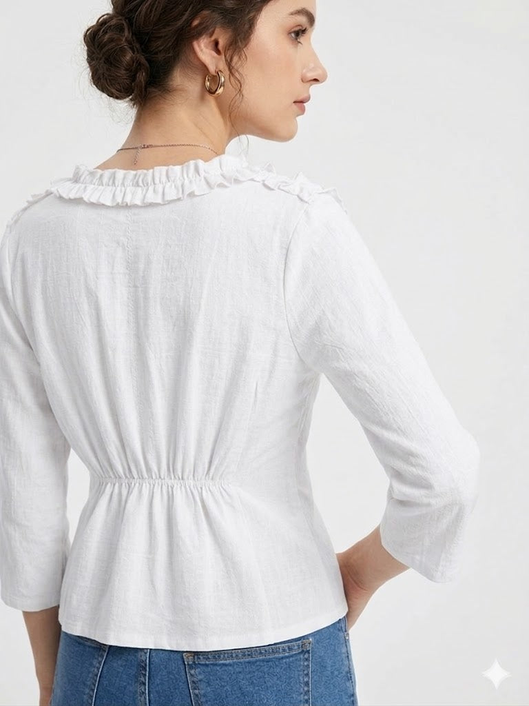 Ruffled Blouse