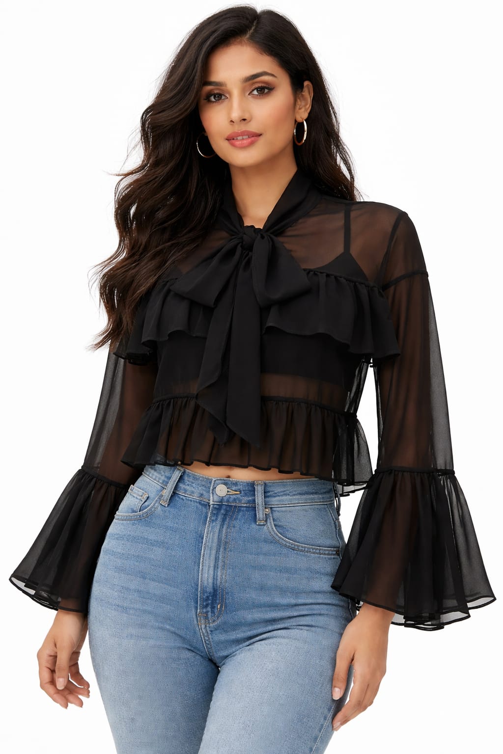 Mide Night Drama Top